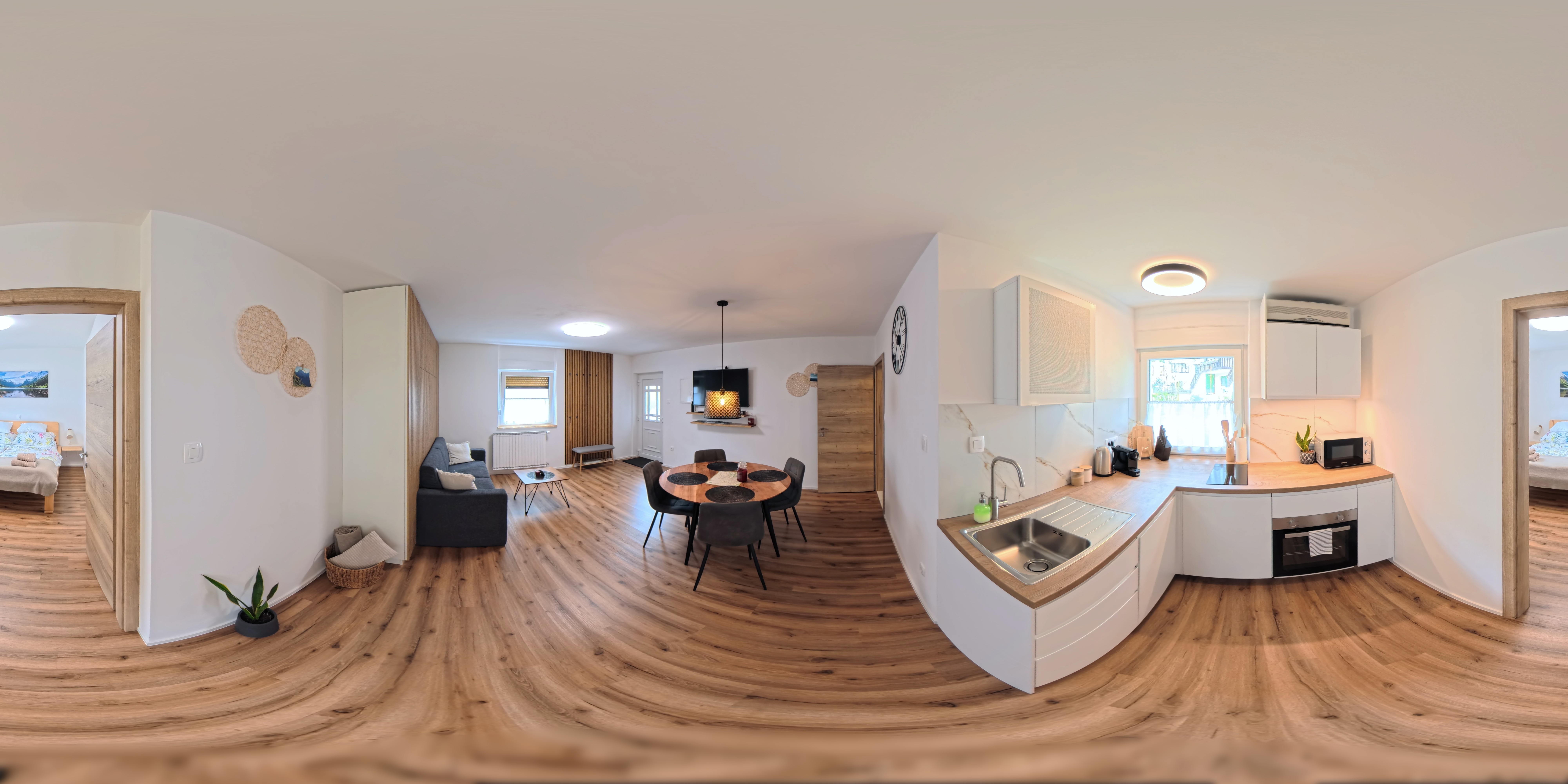 Living Room - Kitchen